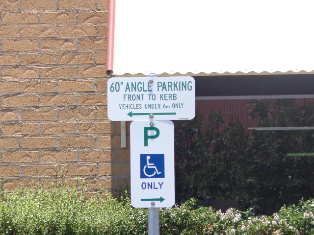 They are very specific about how you have to park here.