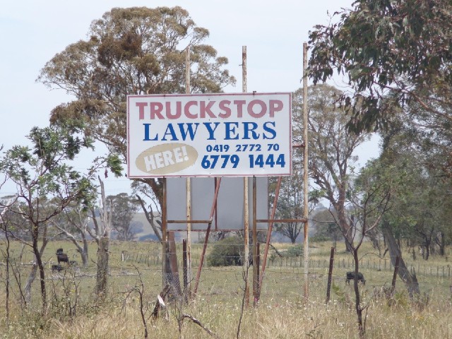 Truckstop lawyers? ...
