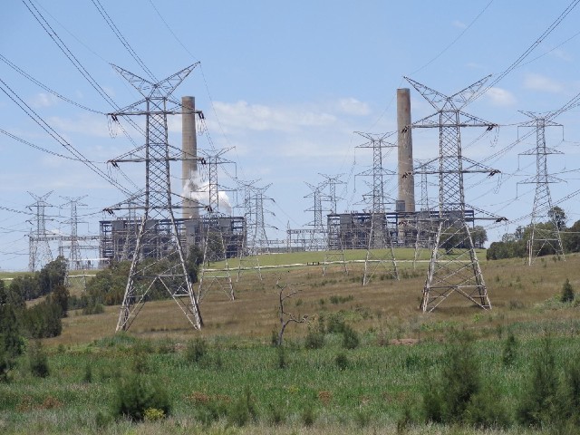 A power station.