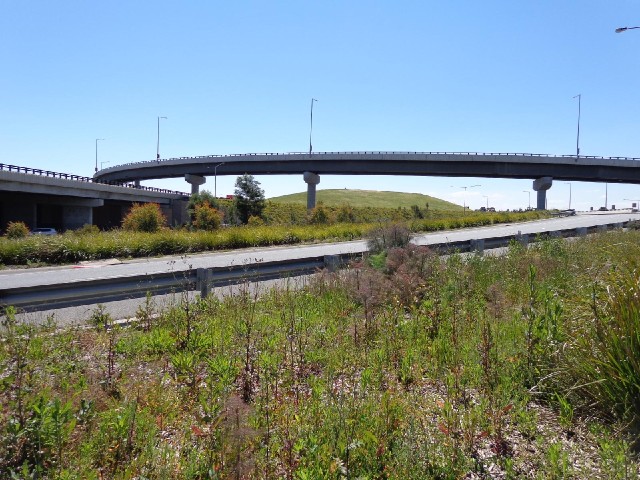 The Tom Wills interchange, named after one of the inventors of Aussie Rules Football.