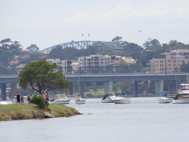 I wonder how busy this place was at New Year. This is almost as good a view of the bridge as I manag...