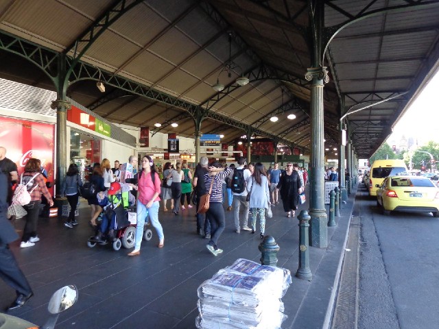 Flinders Street Station.