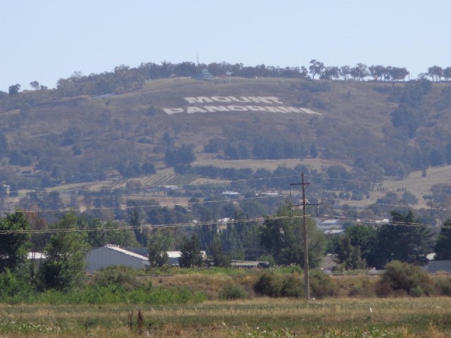 Mount Panorama, which is apparently famous for its motor racing circuit.