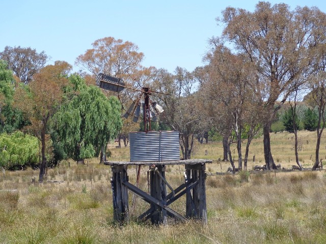 An old wind pump.