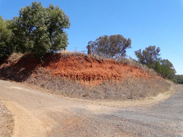 This is the kind of colour of soil that I would expect to find in Australia.