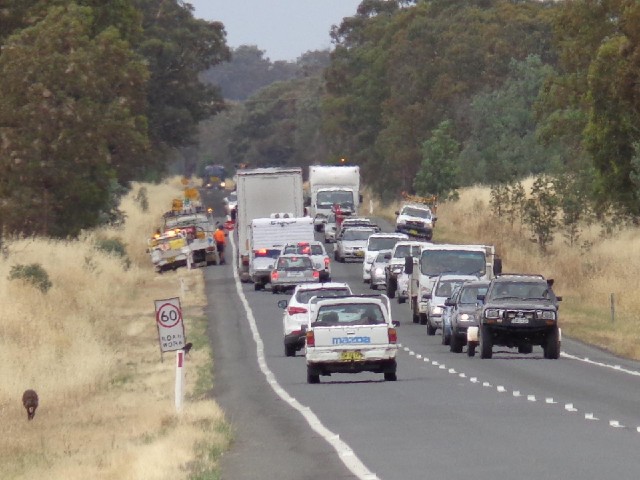 When I was driving on New Zealand's North Island, I encountered an incredible number of roadworks. T...