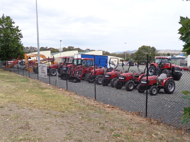 A whole family of tractors.