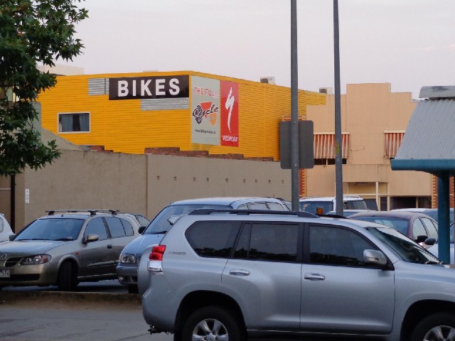 Another bike shop. It would have been more useful if some of them had been in Cowra or Cootamundra.