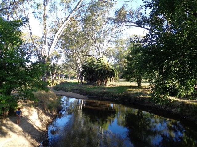 I assume this is one of the creeks which gives that pub its name.