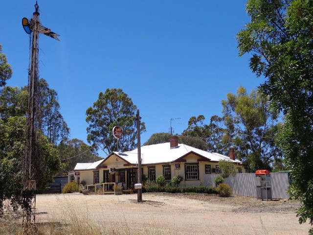 There is a sign in front of the door saying that this pub is closed because it's now a private resid...