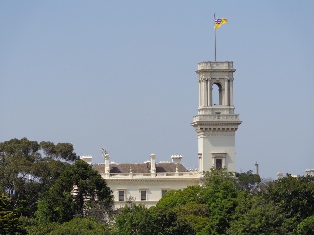 Government House, the residence and office of the Governor of Victoria.