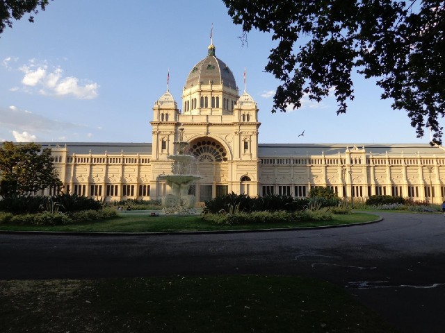 The Royal Exhibition Building, built for the Melbourne International Exhibition in 1880.