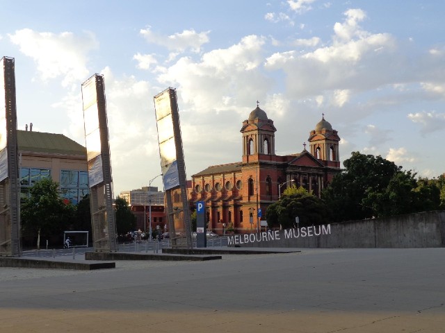 A church near the museum.