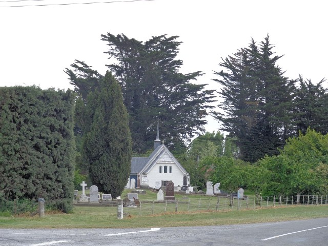 A small church.