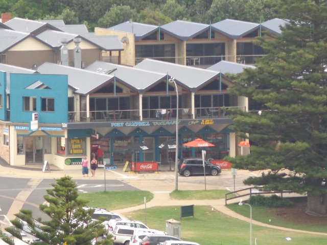 A detail of Port Campbell.