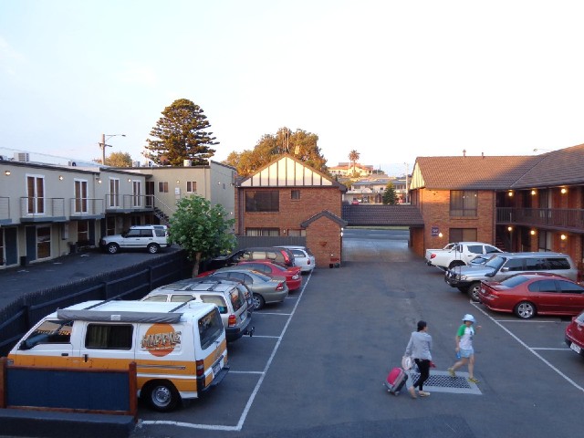 Evening sunlight in Warrnambool, where I have chosen to stay at a motel rather than in the van. I ha...