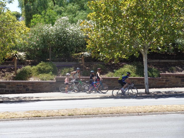 Two types of cyclists.