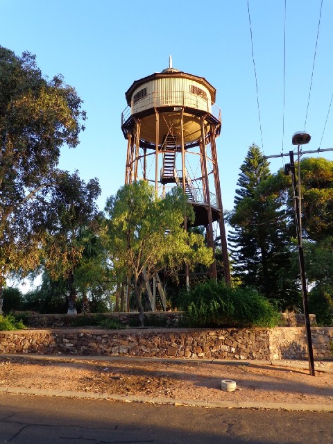 The old water tower.