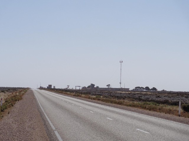 The Nullarbor Roadhouse, 93 km from the previous one and 192 km from the next.