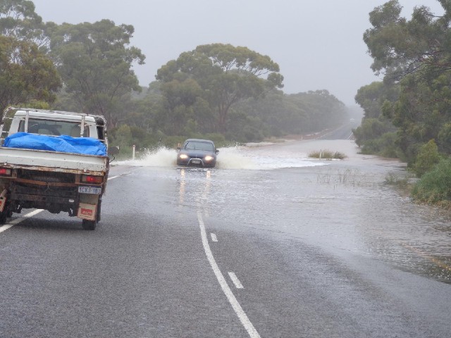 According to the radio, this is now officially the wettest January ever recorded in Kalgoorlie and t...