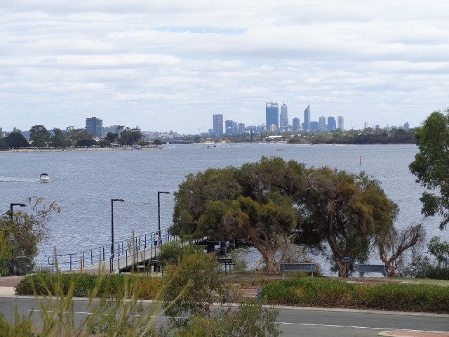 I expect this to be the last view of Perth for at least a week.