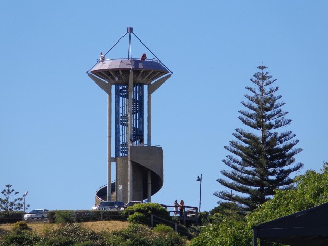 An observation tower.