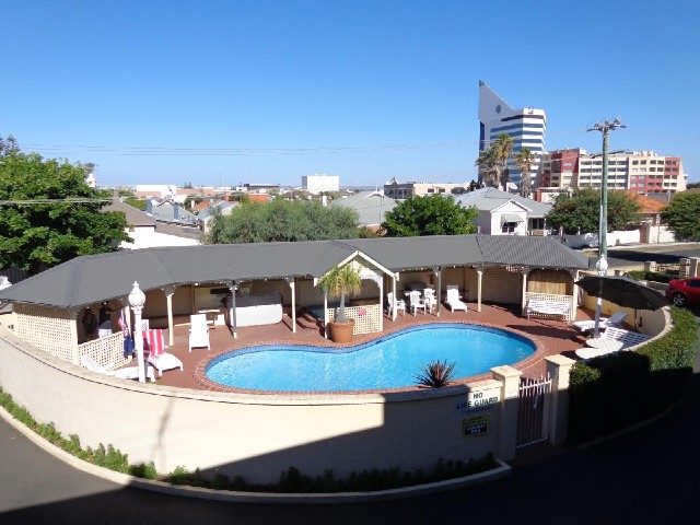 The motel's pool.
