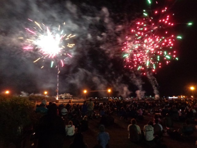 Bunbury fireworks.
