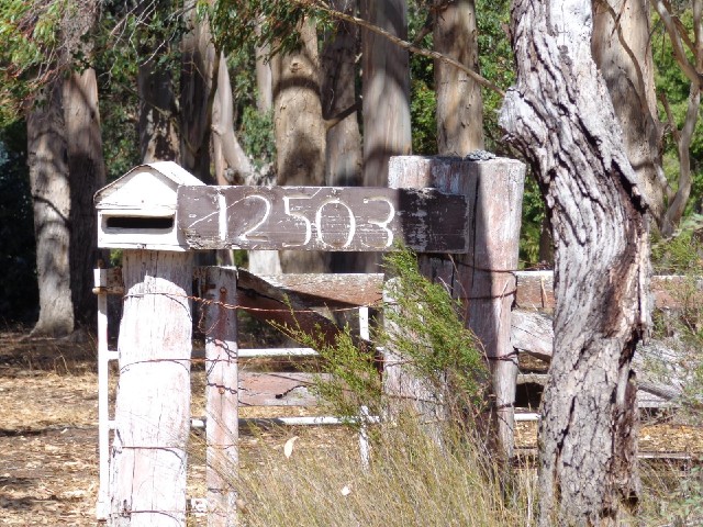 Even here beyond Busselton and Margaret River, the house numbers are still counting from Bunbury, wh...