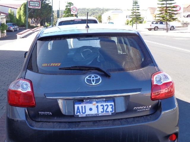 I hadn't been able to identify any meaningful information in the number plates elsewhere in Australi...