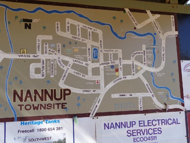 It looks from this map like the town of Mannup is centred on something called Higgins Swamp.