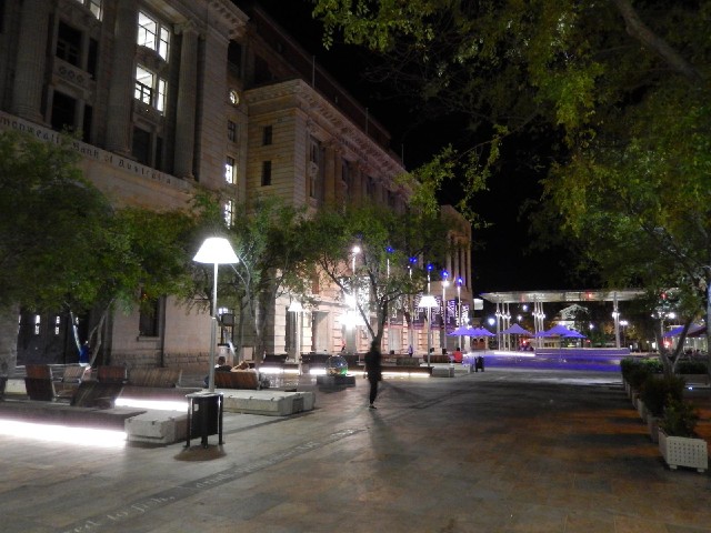 Forrest Place in the city centre.