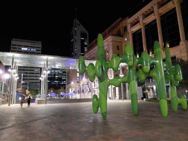 Inflatable cacti.