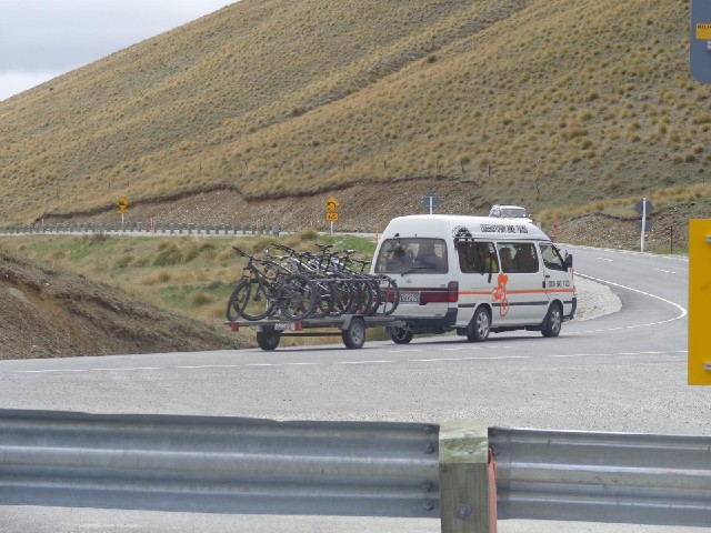 Queenstown Bike Taxis take mountain bikers to the tops of their downhill trails, as well as other pl...