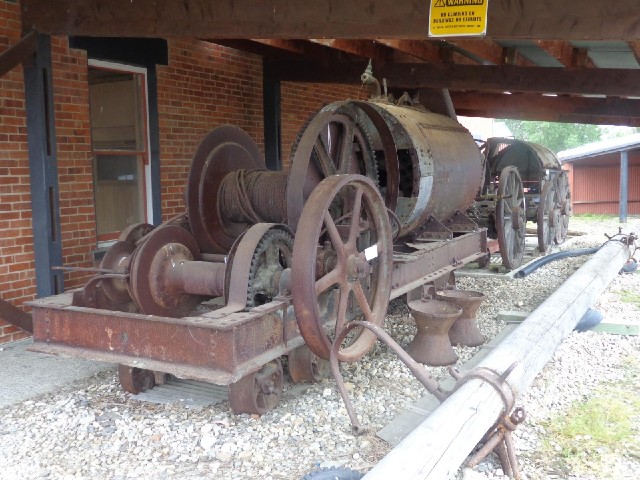Some kind of railway contraption rusting in Owaka.