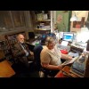 ... is this small studio from where Oamaru Heritage Radio is broadcasting early 20th century music a...