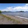 Lake Taupo. I tried to make a recording of its sound, this time using my laptop, but it has come out...