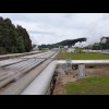 An industrial facility making use of the natural hot springs.