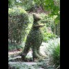 A topiary kangaroo.