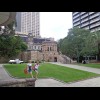 This is Anzac Square. I'm not sure what she's doing.