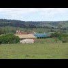 A church near some farms. I didn't get a better view of it.