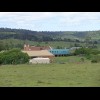 A church near some farms. I didn't get a better view of it.