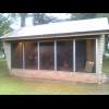 According to the notice on the right, this pavillion has been standing here for nearly 50 years and ...