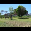 This strip of parkland alongside the road in Muswellbrook has a few proper war memorials and lots of...