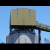 The top of one of the silos.