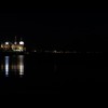 Geelong Harbour by night.