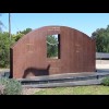 An Australian-Italian peace monument. Apparently the town has made a long-standing contribution to w...