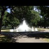 A fountain.