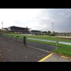 The racecourse.