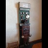Old telephone equipment. Because a roadhouse is the only building in a settlement, it has to contain...